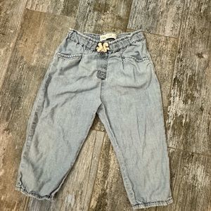 Zara lightweight denim pants
